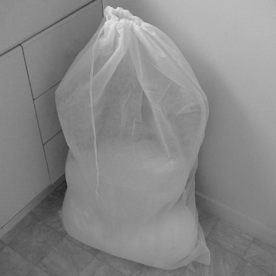 Nonwoven laundry bags
