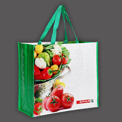 PP woven laminated bags for shopping