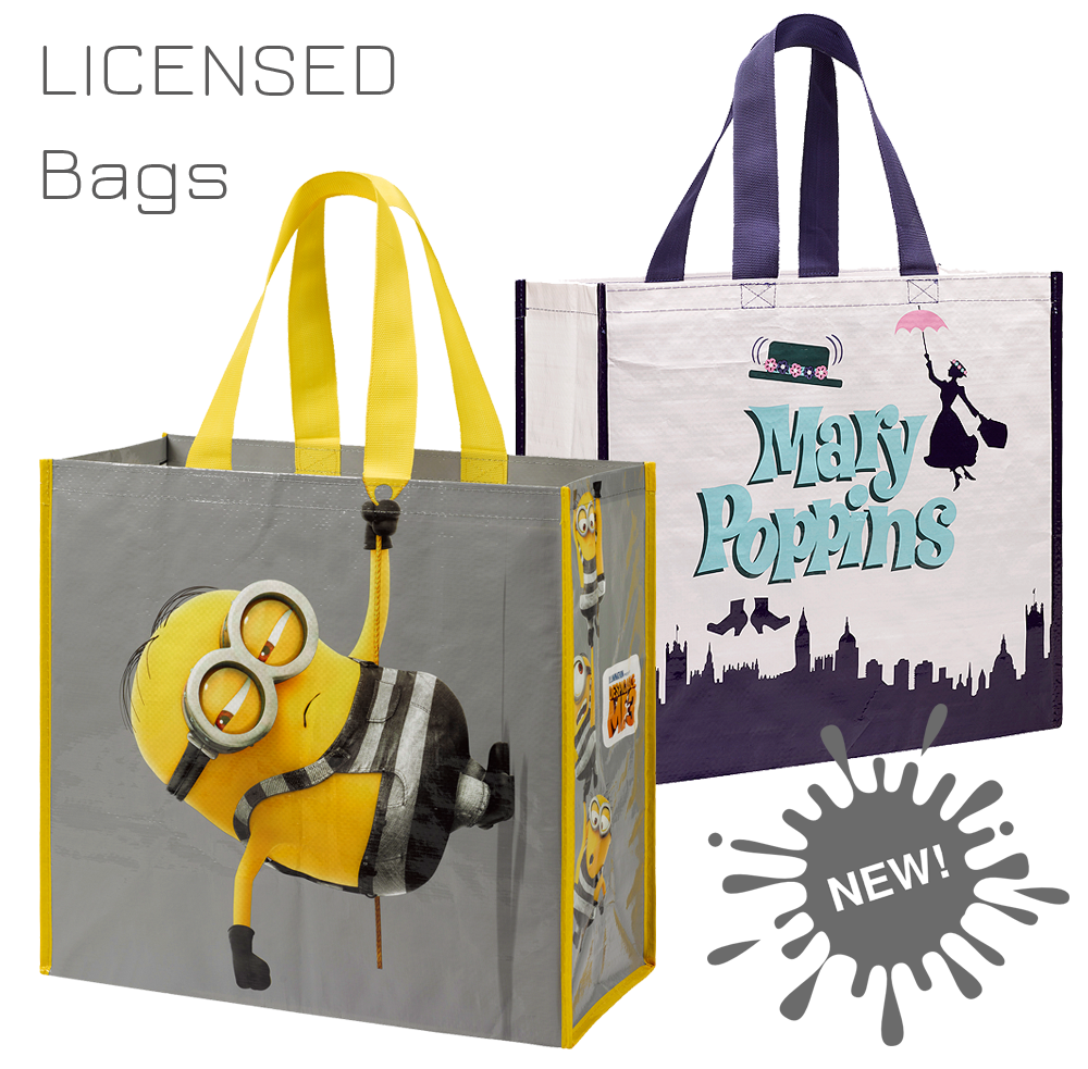 licensed eco shopping bags